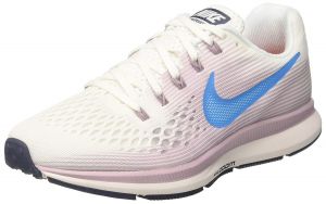 Nike WMNS Air Zoom Pegasus 34 880560-105 White/Rose/Blue Women's Running Shoes (8)