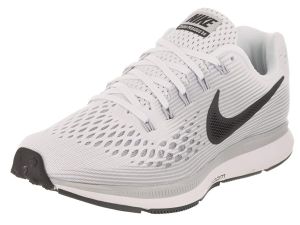 Nike Women's Air Zoom Pegasus 34 Running Shoe (7, White/Anthracite-Pure Platinum)