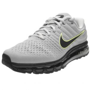 Nike Men's Air Max 2017 Running Shoes-Bright Crimson/Total Crimson