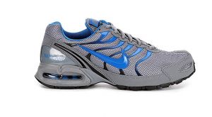 Nike Men's Air Max Torch 4 Running Shoe (9.5, Grey/Blue)