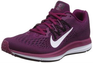 Nike Women's Air Zoom Winflo 5 Running Shoe (9 M US, True Berry/White/Bordeaux/Burgundy Ash)
