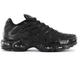 Nike Men's Air Max Plus Black / Black / Black Synthetic Cross-Trainers Shoes 13 M US