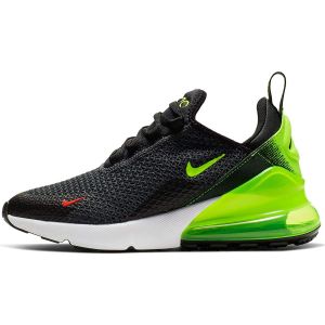 Nike Big Kids AIR MAX 270 RF Casual Shoes (6, Anthracite/Volt/Black/Bright Crimson)