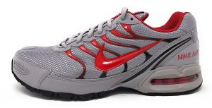 Nike Mens Air Max Torch 4 Running Shoes (13 D(M) US, Atmosphere Grey/University Red)