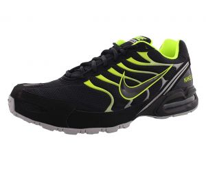 Nike Men's Air Max Torch 4 Running Shoe Black/Volt/Atmosphere Grey Size 13 M US