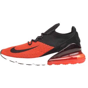 Nike Men's Air Max 270 Flyknit Fashion Sneakers (10, Chili Red/Black/Challenge Red/White)