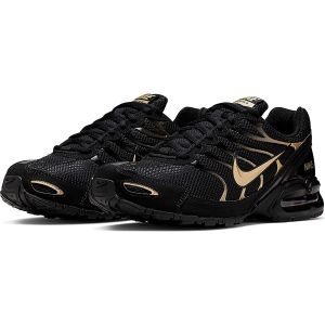 Nike Men's Air Max Torch 4 Running Shoe (11, Black/Gold)