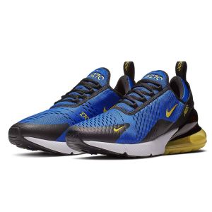 Nike Mens Air Max 270 Running Shoes (10.5 M US, Game Royal/Dynamic Yellow)