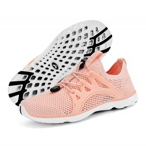 Feetmat Women's Quick Drying Aqua Water Shoes Casual Athletic Walking Shoes