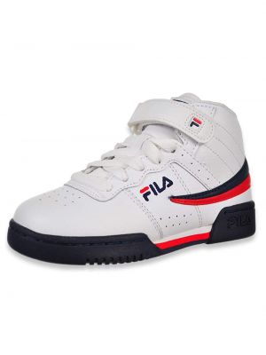 נעליים אונליין,בגדים אונליין,קניות באינטרנט לעולם לא היו קלות יותר! מאייבי אמזון אלי אקספרס! נעלי פילה לילדות Fila Kids F-13 Shoes White/Navy/Red 4