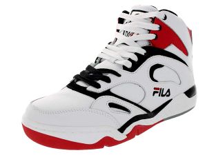 נעליים אונליין,בגדים אונליין,קניות באינטרנט לעולם לא היו קלות יותר! מאייבי אמזון אלי אקספרס! נעלי פילה לילדות Fila Men's Kj7 Ankle-High Leather Basketball Shoe