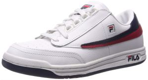 נעליים אונליין,בגדים אונליין,קניות באינטרנט לעולם לא היו קלות יותר! מאייבי אמזון אלי אקספרס! נעלי פילה לבנות Fila Men's Original Tennis Classic Sneaker
