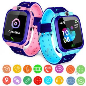    Waterproof Kids Smart Watch Anti-lost Safe LBS Tracker SOS Call For Android iOS