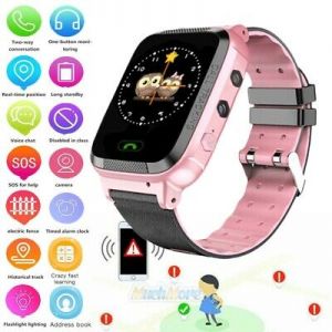    Waterproof Anti-lost Safe GPS Tracker SOS Call Kids Smart Watch For Android iOS