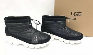    Ugg Australia Centara Boot Black 1095430 Black Waterproof Quilted Winter Womens