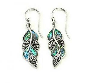    925 Silver Opal Gemstone Ear Hook Dangle Drop Earrings Fashion Jewelry Women JP