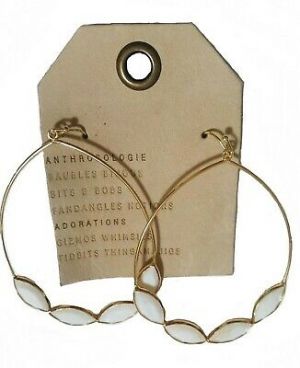    ANTHROPOLOGIE MARISSA TEARDROP PEARL EARRINGS(FOR PIERCED EARS)--NWT