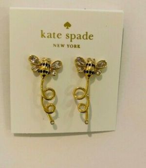    Kate Spade New York Picnic Perfect Bee Ear Pin Earrings