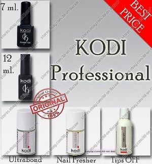    Kodi - Gel LED/UV Ultrabond / Rubber Base / Rubber Top / Nail fresher / Tips off
