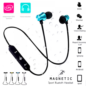   Audifonos Auriculares Bluetooth Earphone Headphone Magnetic Attraction Sport 4.2