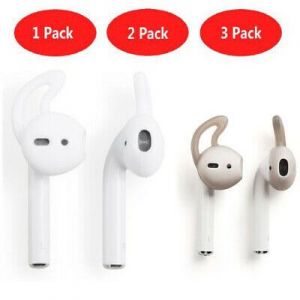    1/2/3 Pair Ear Hooks Silicone Skin Cover For Apple AirPods AirPod Headphones