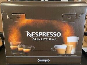    De&#039;Longhi 1400W Nespresso Gran Lattissima Coffee & Espresso Machine Black EN650B