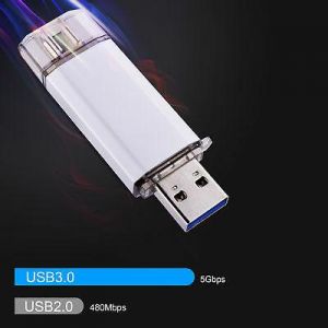    32G-128G USB3.0 Type-C OTG Flash Drive Memory Stick U Disk For PC Android Phone
